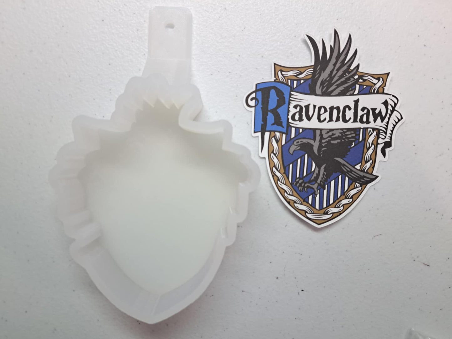 HP: Ravenclaw House, Muggle, Movie Inspired Cardstock Silicone Mold, Aroma Bead Molds, Premium Cardstock Images
