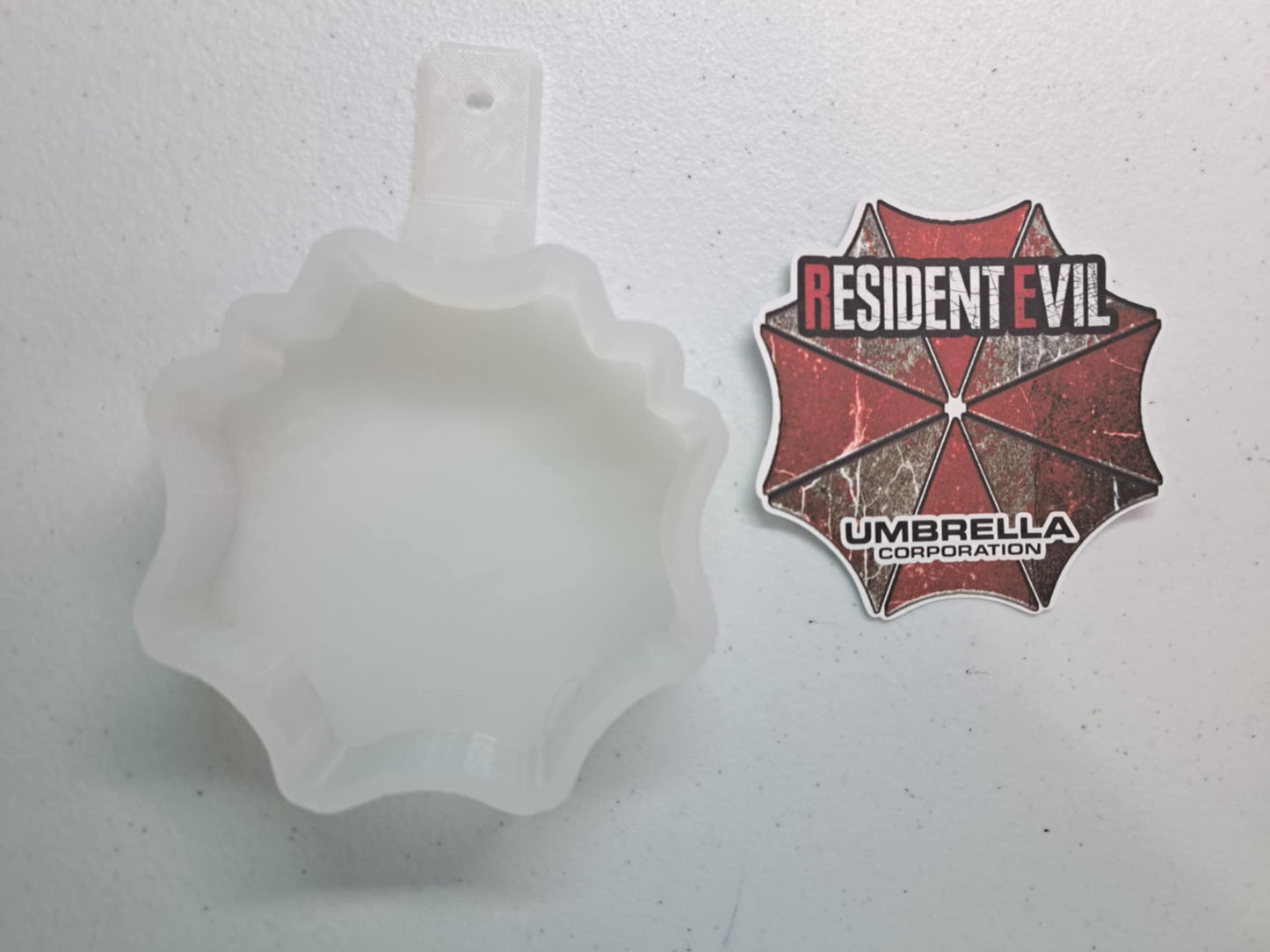 Resident Evil Umbrella Corporation Cardstock Silicone Mold, Aroma Bead Molds, Premium Cardstock Images