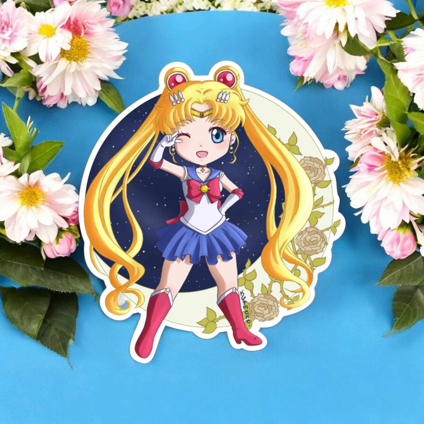 Sailor Moon Chibi: Anime Cardstock Silicone Mold, Aroma Bead Molds, Premium Cardstock Images