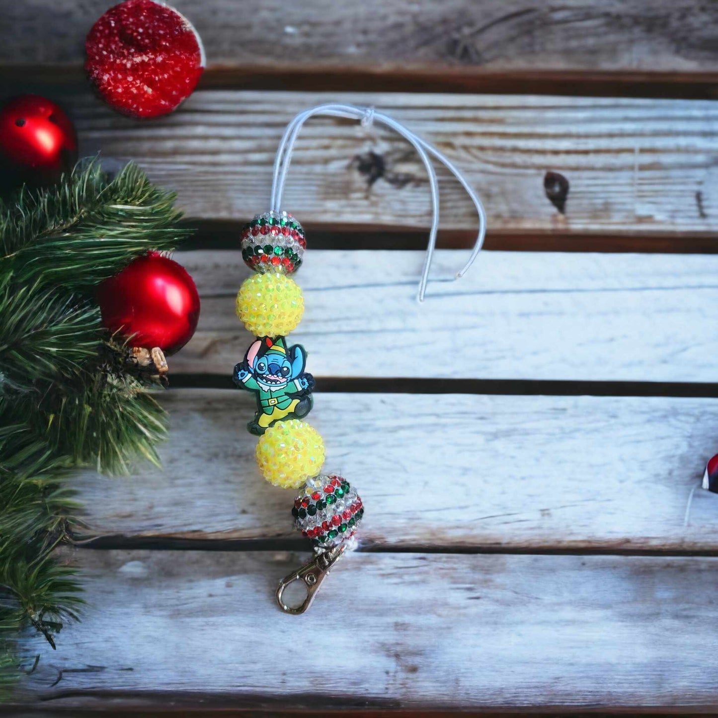 Stitch in Elf Costumes Silicone Focal Bead - 0221