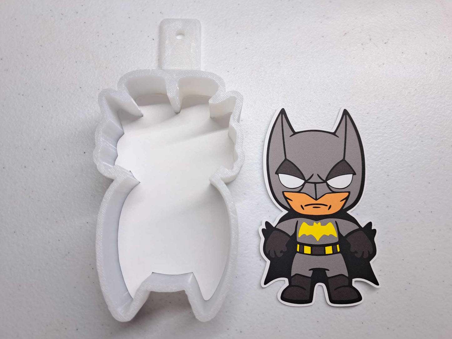 Batman: Superhero Cardstock Silicone Mold, Aroma Bead Molds, Premium Cardstock Images