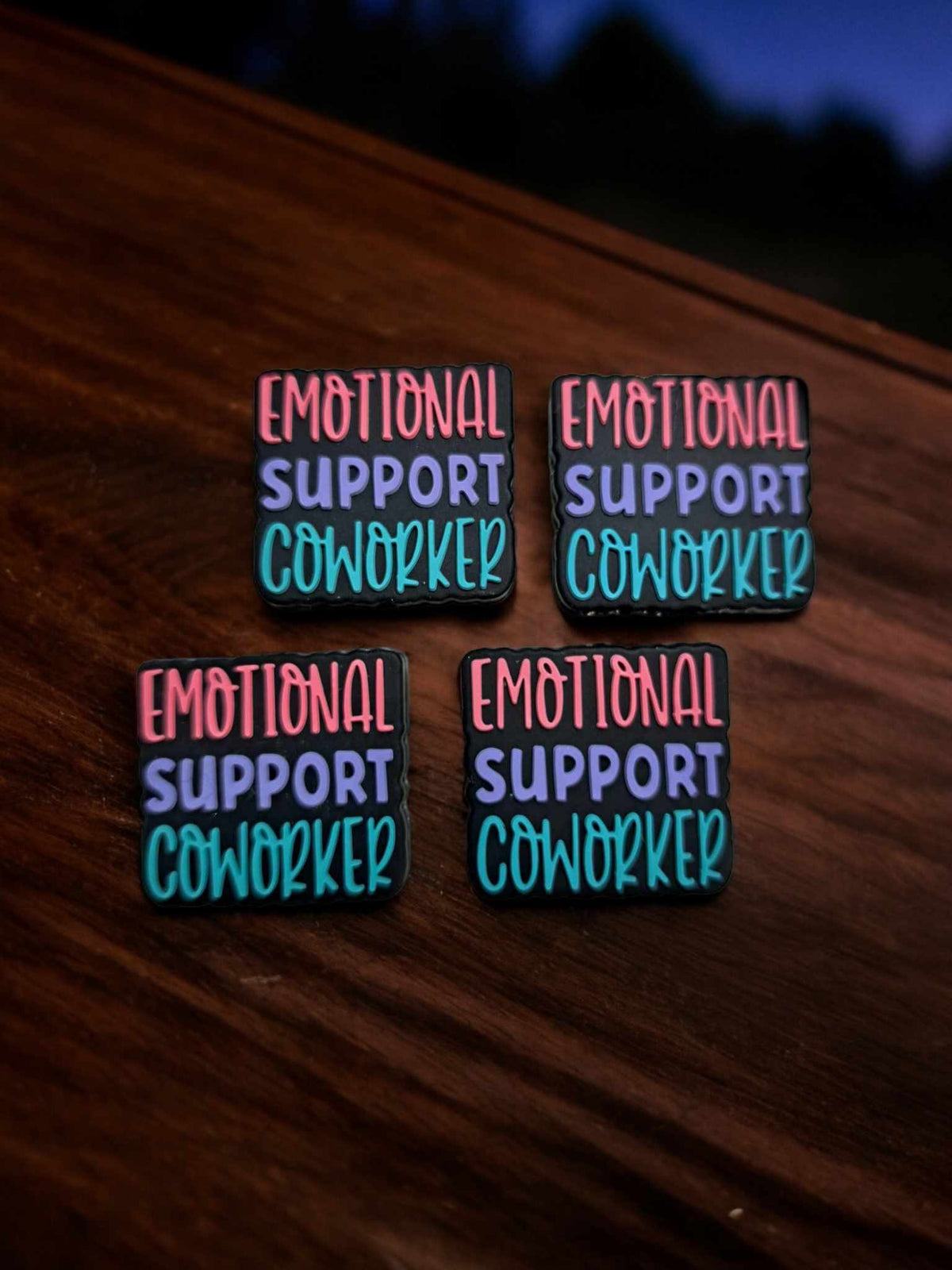 Emotional Support Coworker Silicone Focal Bead - 0844