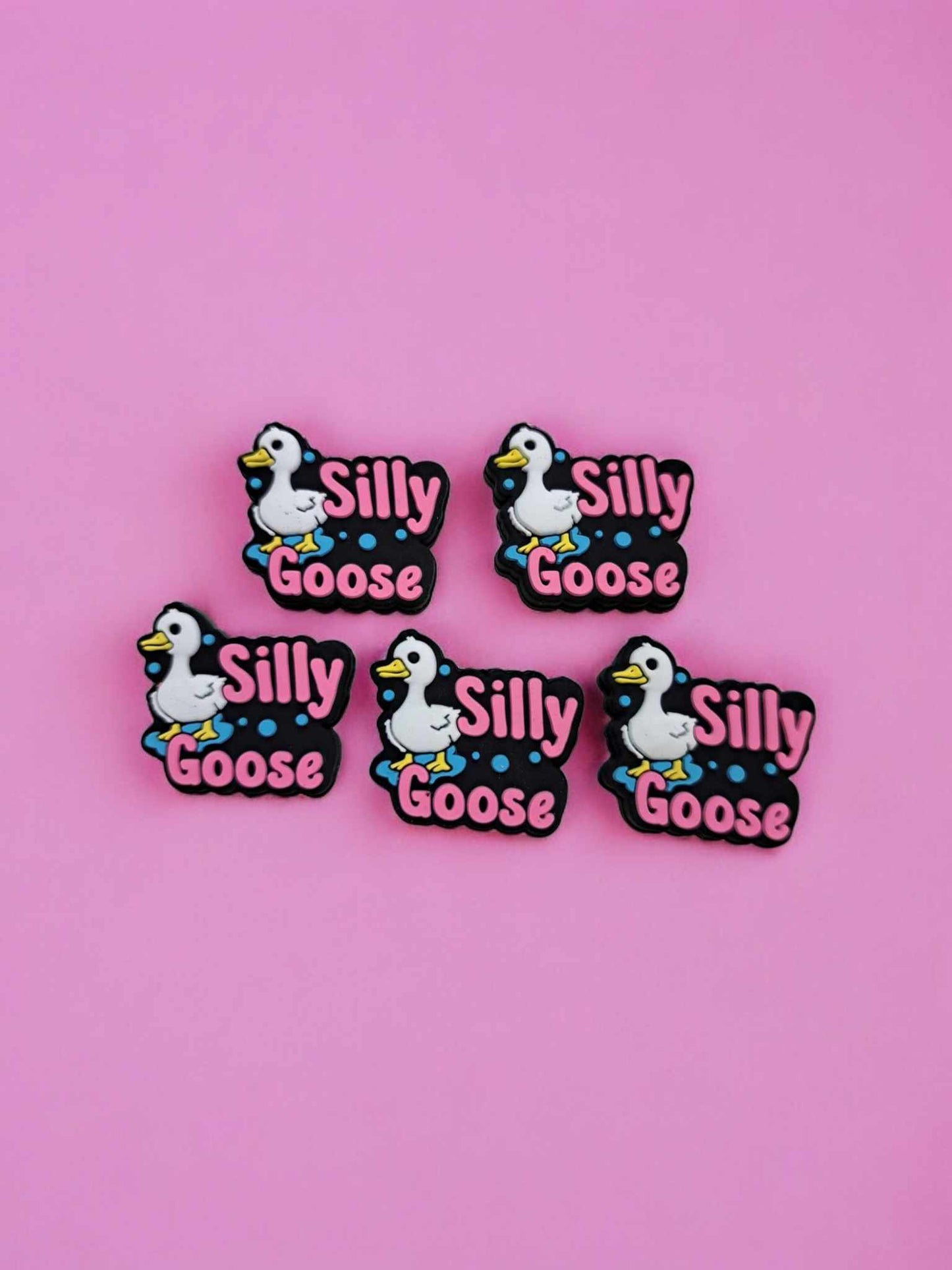 Silly Goose Silicone Focal Bead - 0823