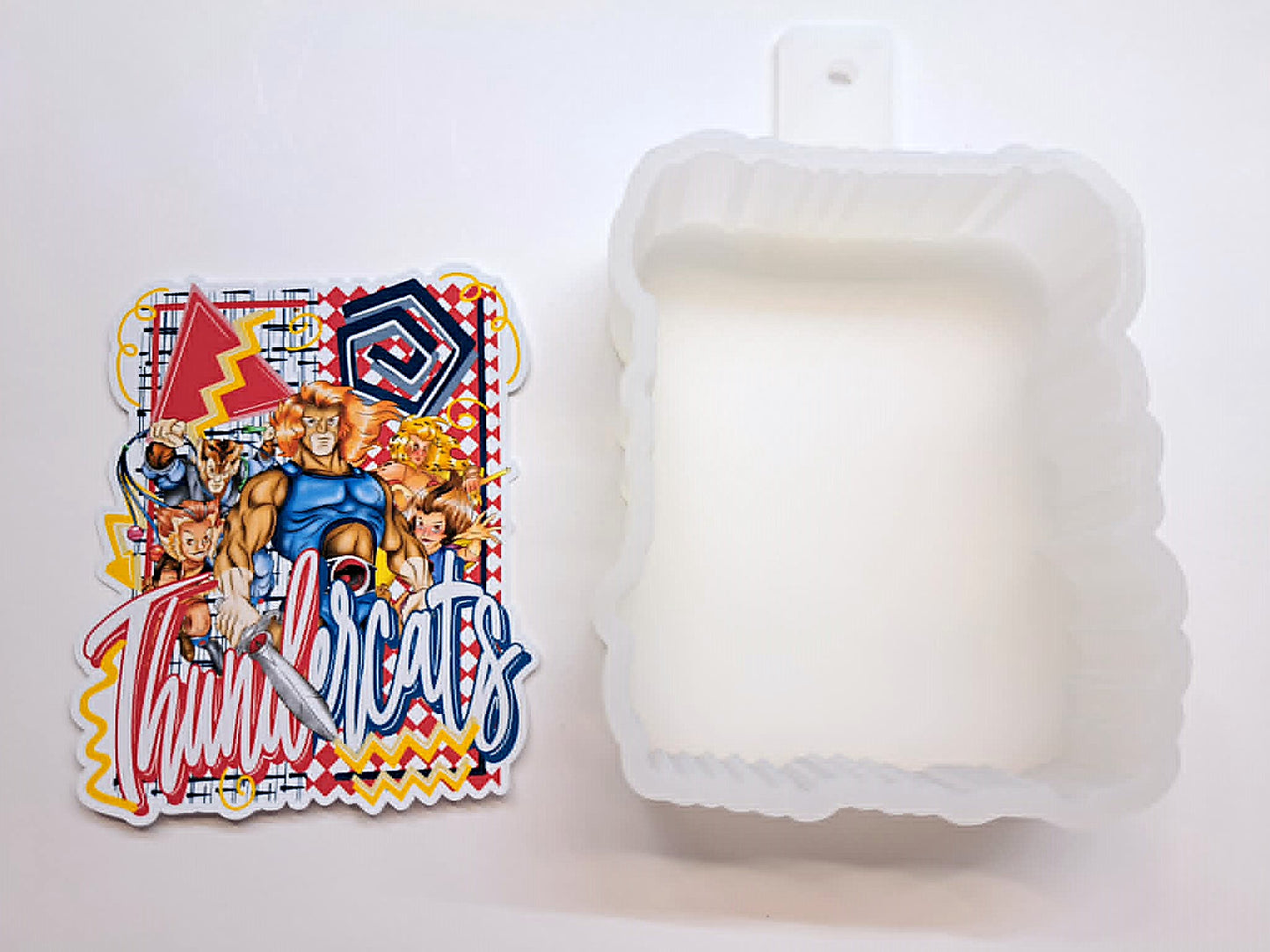 Retro Preppy Thundercats Cardstock Silicone Mold, Aroma Bead Molds, Premium Cardstock Images