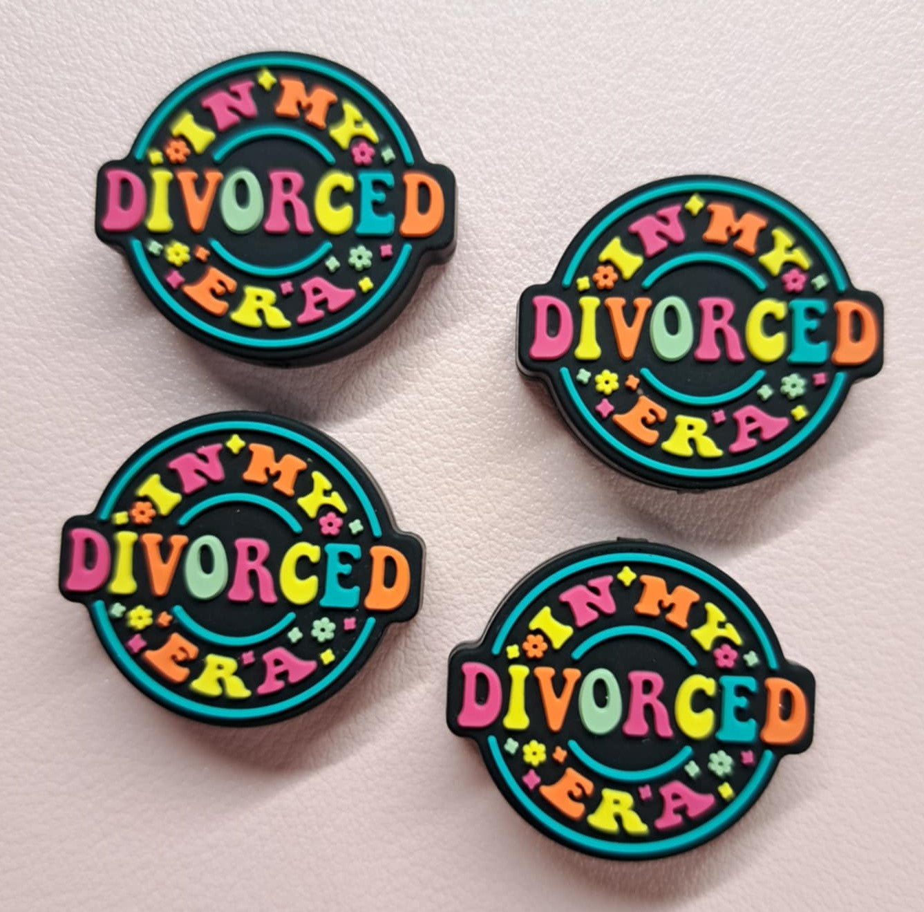 In My Divorced Era Silicone Focal Bead