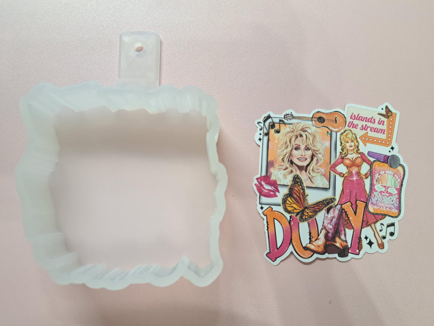 Dolly Cardstock Silicone Mold, Aroma Bead Molds, Premium Cardstock Images