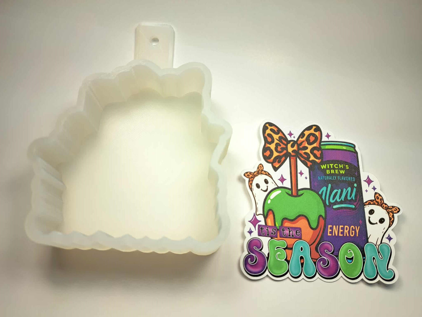 Tis The Season Alani's Witch's Brew Cardstock Silicone Mold, Aroma Bead Molds, Premium Cardstock Images