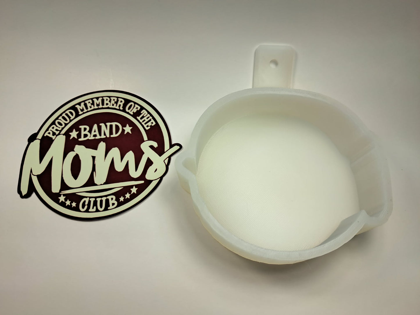 Proud Band Dad and Mom's Club Cardstock Silicone Mold, Aroma Bead Molds, Premium Cardstock Images