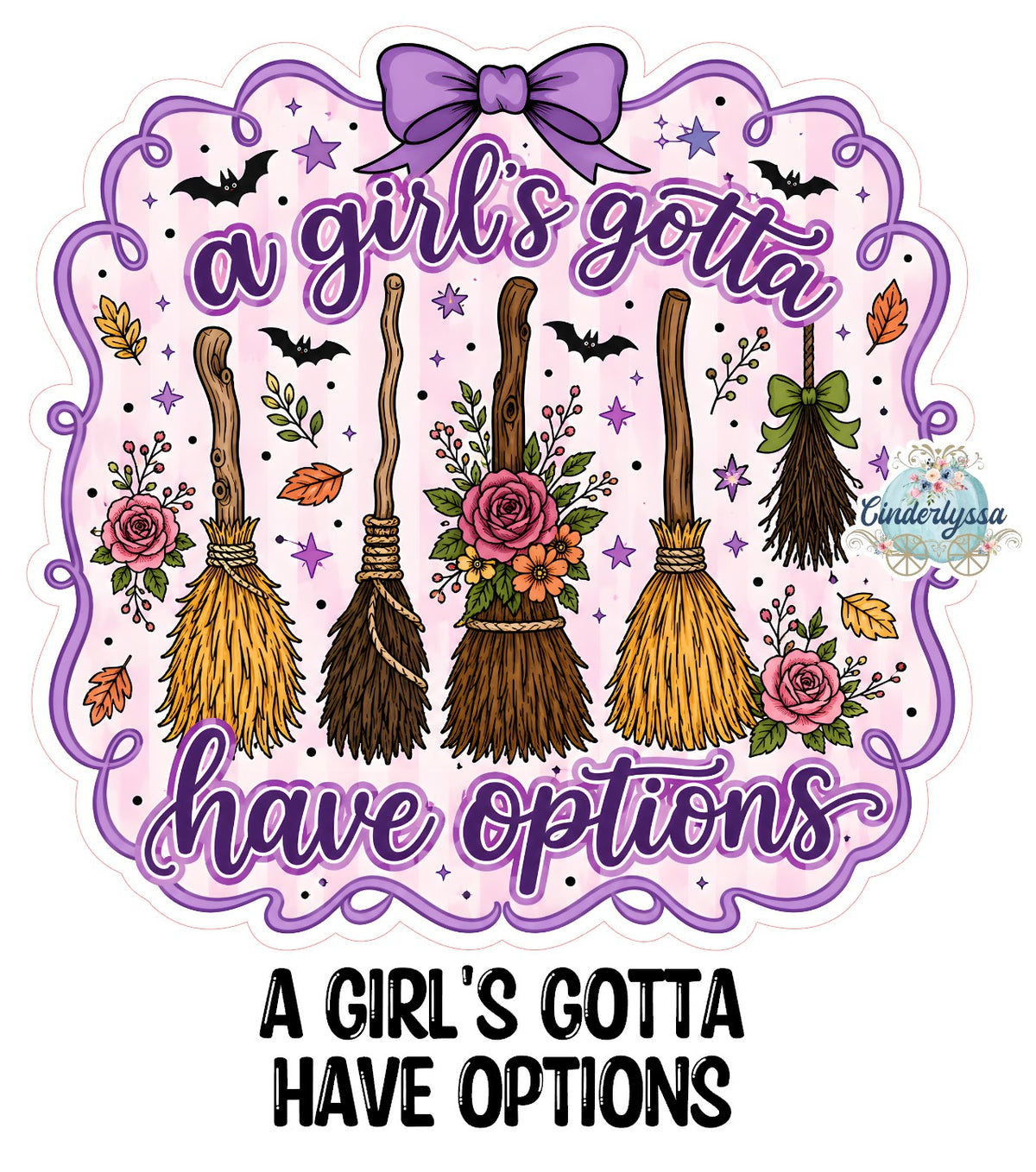 A Girl's Gotta Have Options Cardstock Silicone Mold, Aroma Bead Molds, Premium Cardstock Images