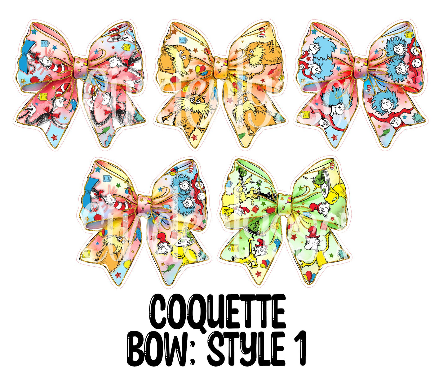 Coquette Bow: Style 1 - Cardstock Silicone Mold, Aroma Bead, Car Fresh Mold, Premium Cardstock Images