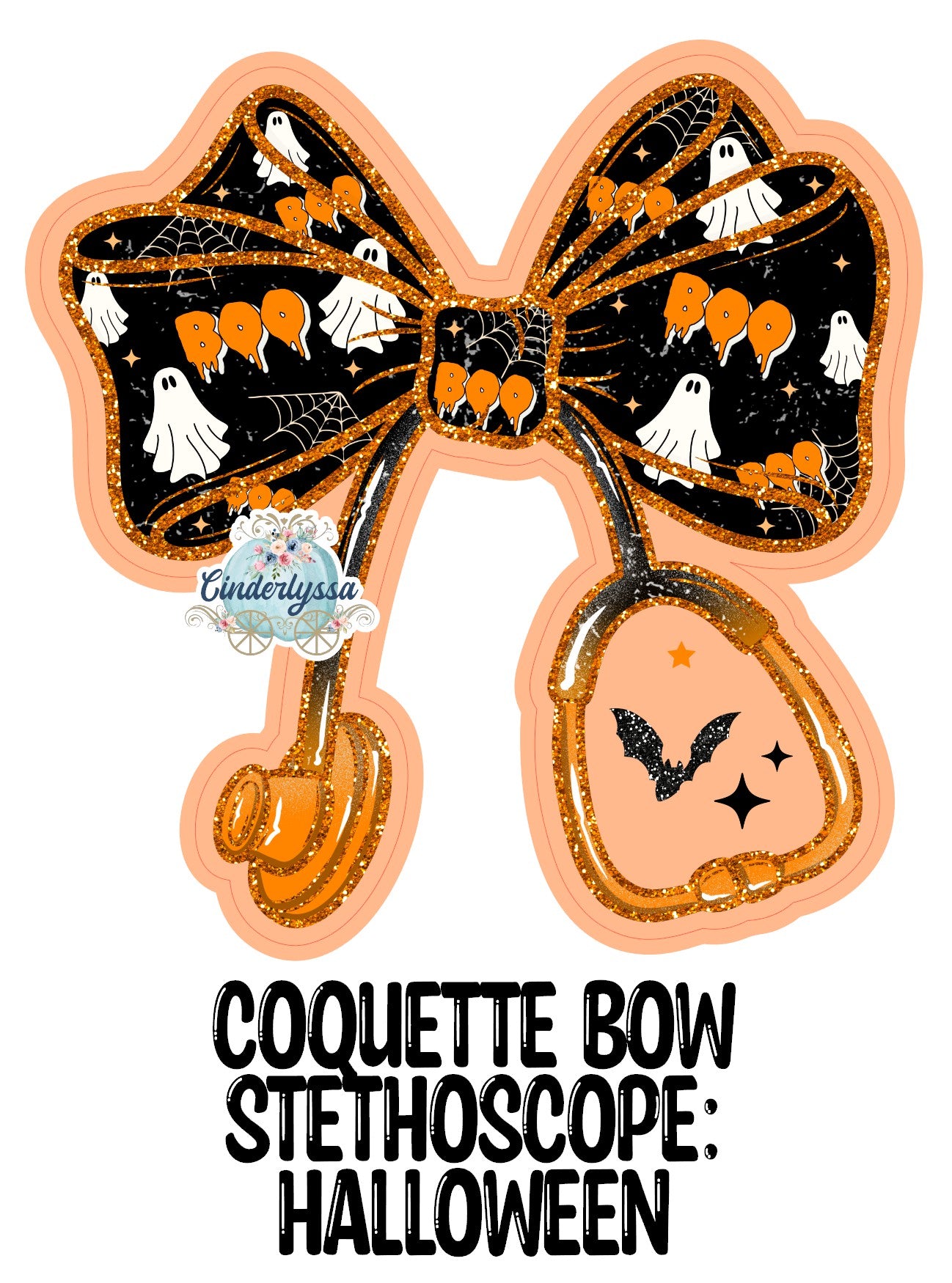 Coquette Bow Stethoscope Cardstock Silicone Mold, Aroma Bead Molds