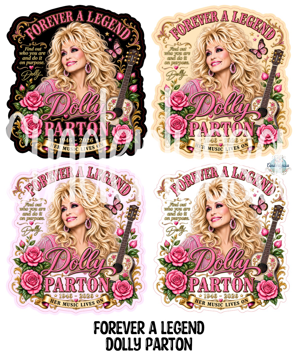 Forever a Legend Dolly Parton Cardstock Silicone Mold, Aroma Bead Molds, Premium Cardstock Images
