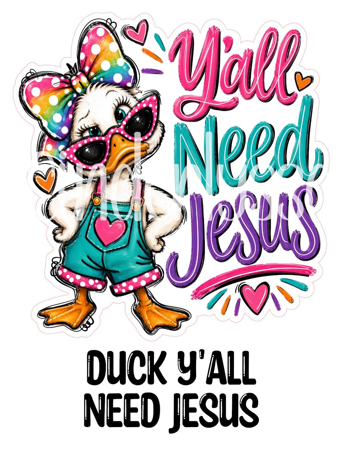 Funny Duck Y'all Need Jesus Cardstock Silicone Mold, Aroma Bead Molds, Premium Cardstock Images