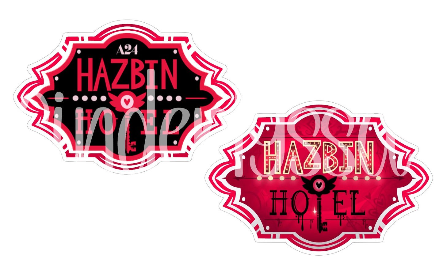 Hazbin Hotel Cardstock Silicone Mold, Aroma Bead Molds, Premium Cardstock Images
