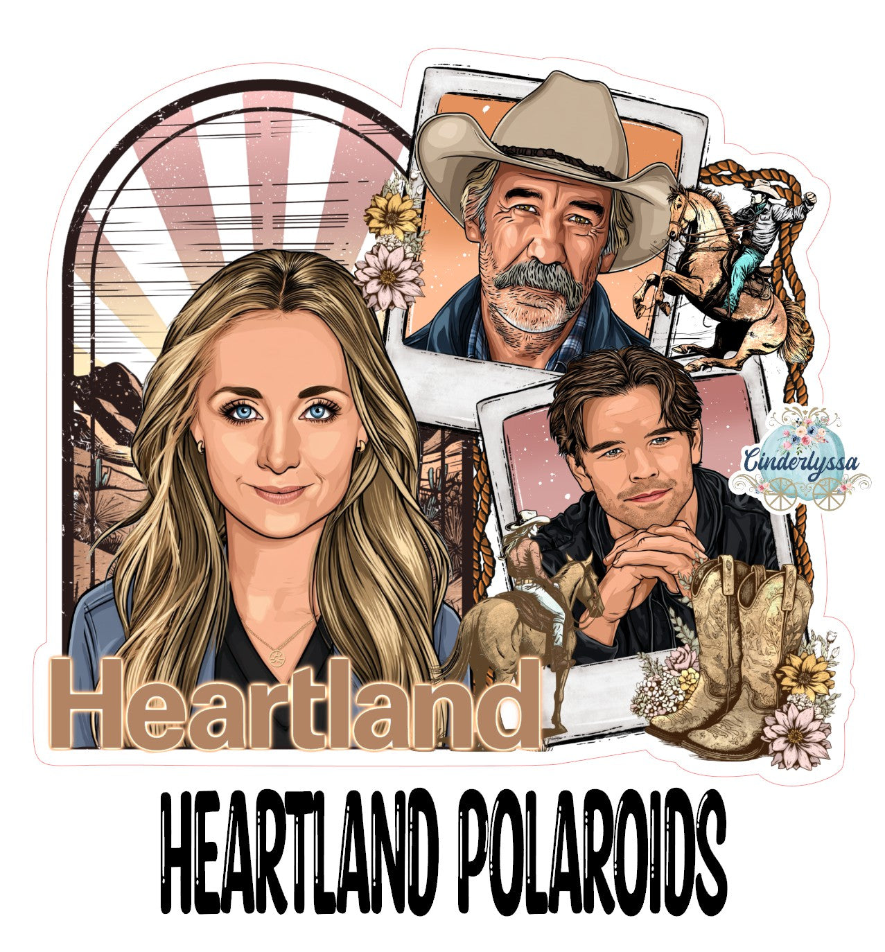 Heartland Polaroids Cardstock Silicone Mold, Aroma Bead Molds, Car Freshies, Premium Cardstock Images