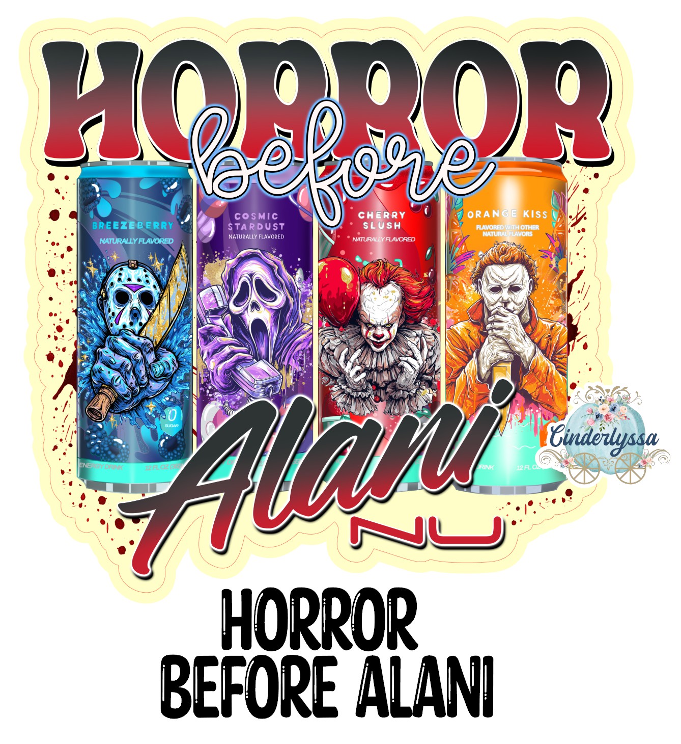 Horror Before Alani Cardstock Silicone Mold, Aroma Bead Molds, Premium Cardstock Images