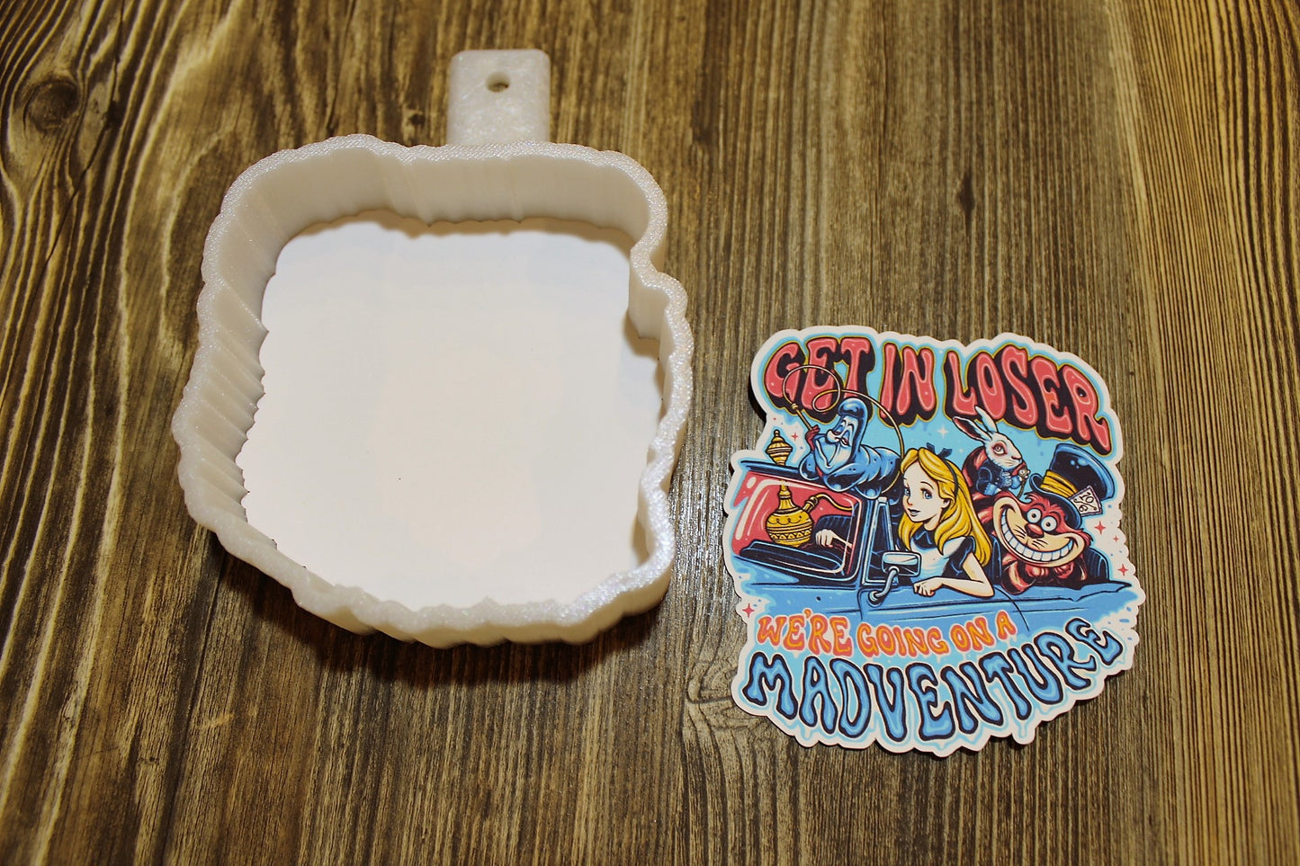 Get in Loser: We're Going on a Madventure Cardstock Silicone Mold, Aroma Bead Molds, Premium Cardstock Images