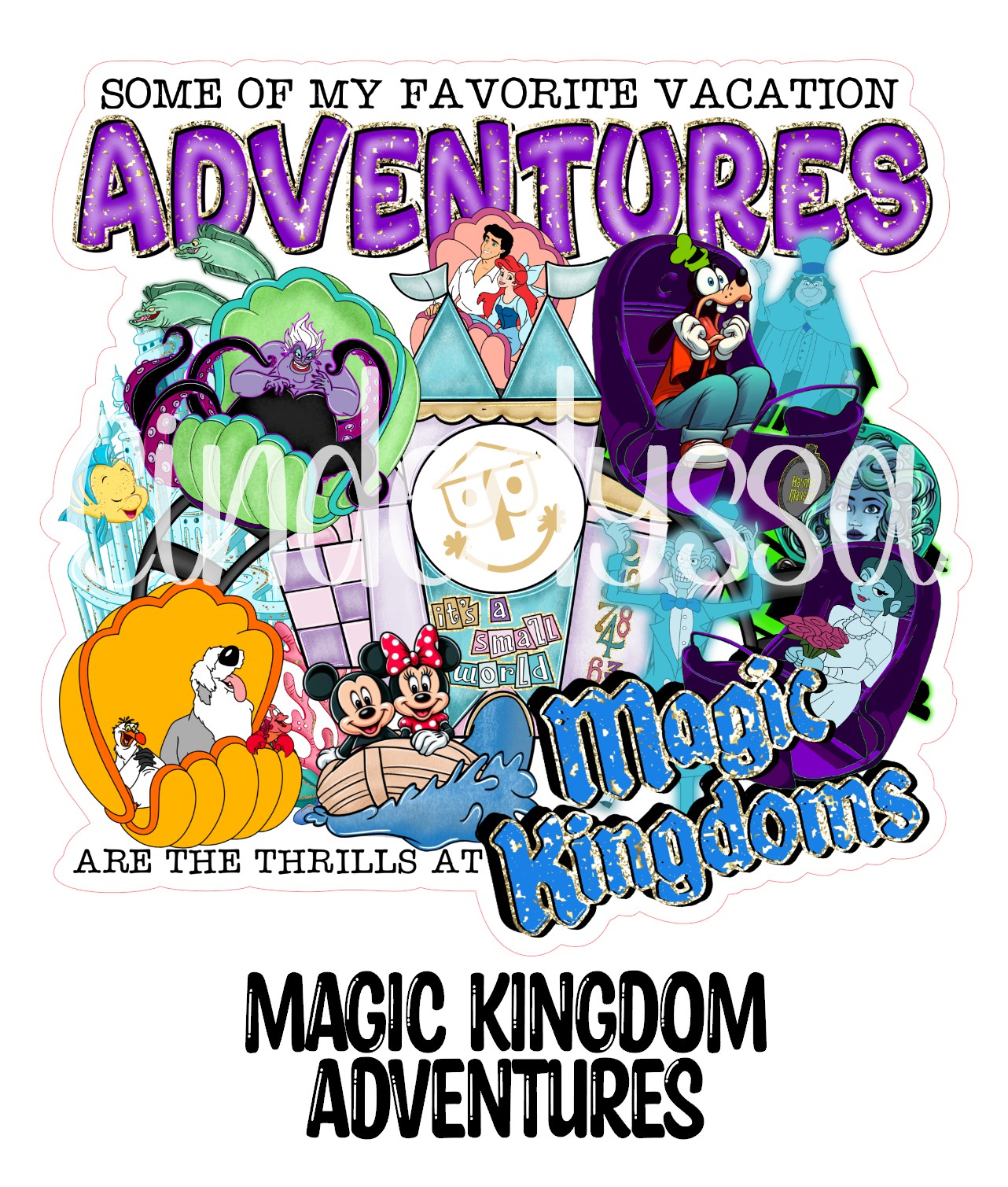 Magic Kingdoms Adventures Cardstock Silicone Mold, Aroma Bead Molds, Premium Cardstock Images