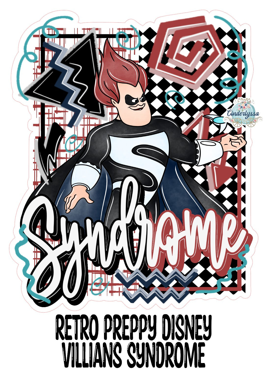 Retro Preppy Disney Villians Syndrome Cardstock Silicone Mold, Aroma Bead Molds, Premium Cardstock Images