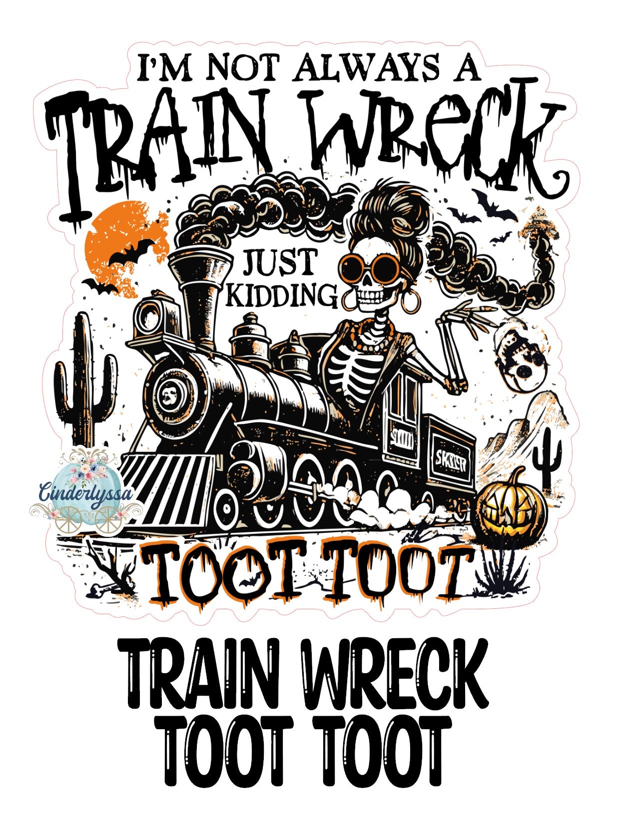 Train Wreck Toot Toot Cardstock Silicone Mold, Aroma Bead Molds, Premium Cardstock Images