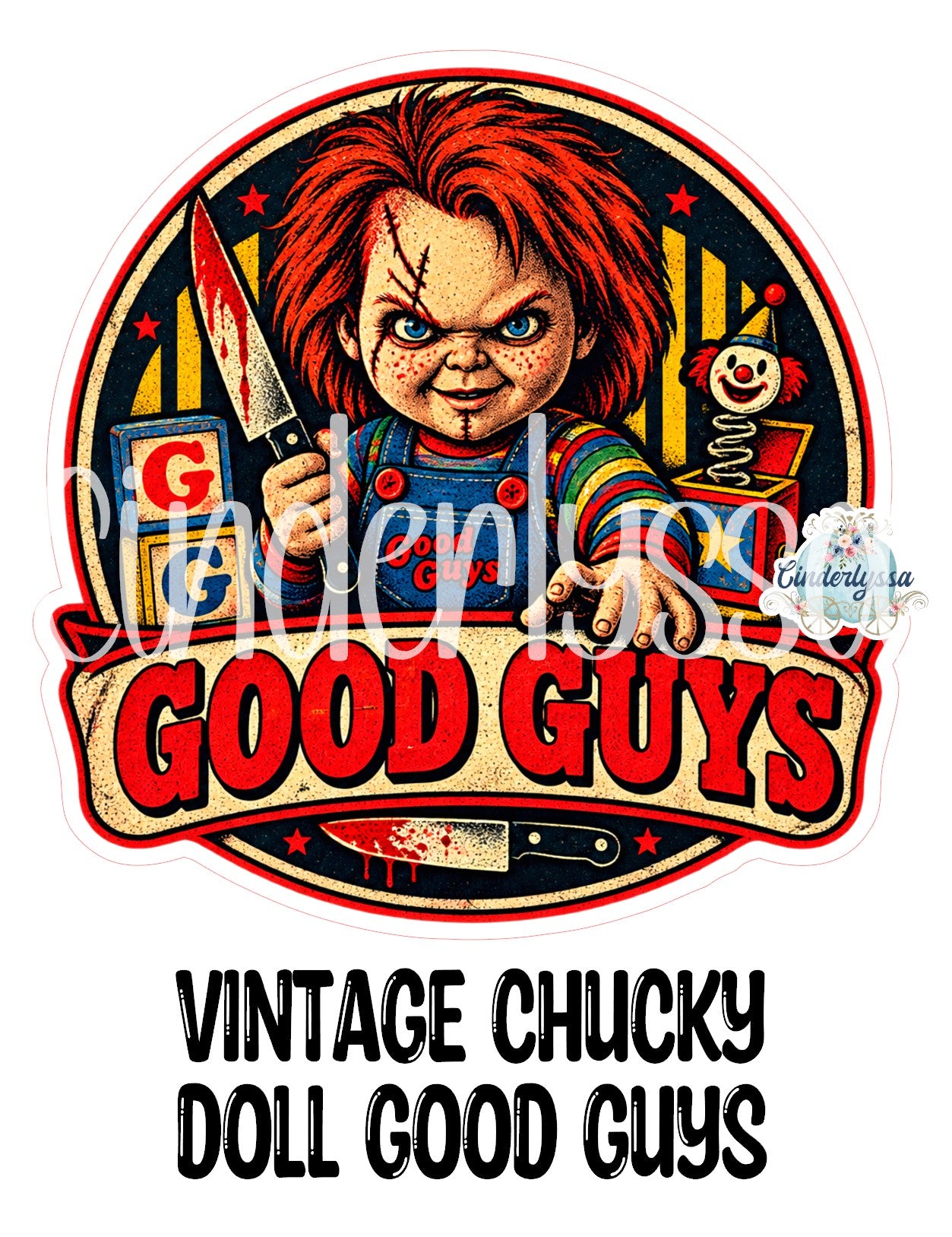 Vintage Chucky Doll Good Guys Cardstock Silicone Mold, Aroma Bead Molds, Premium Cardstock Images