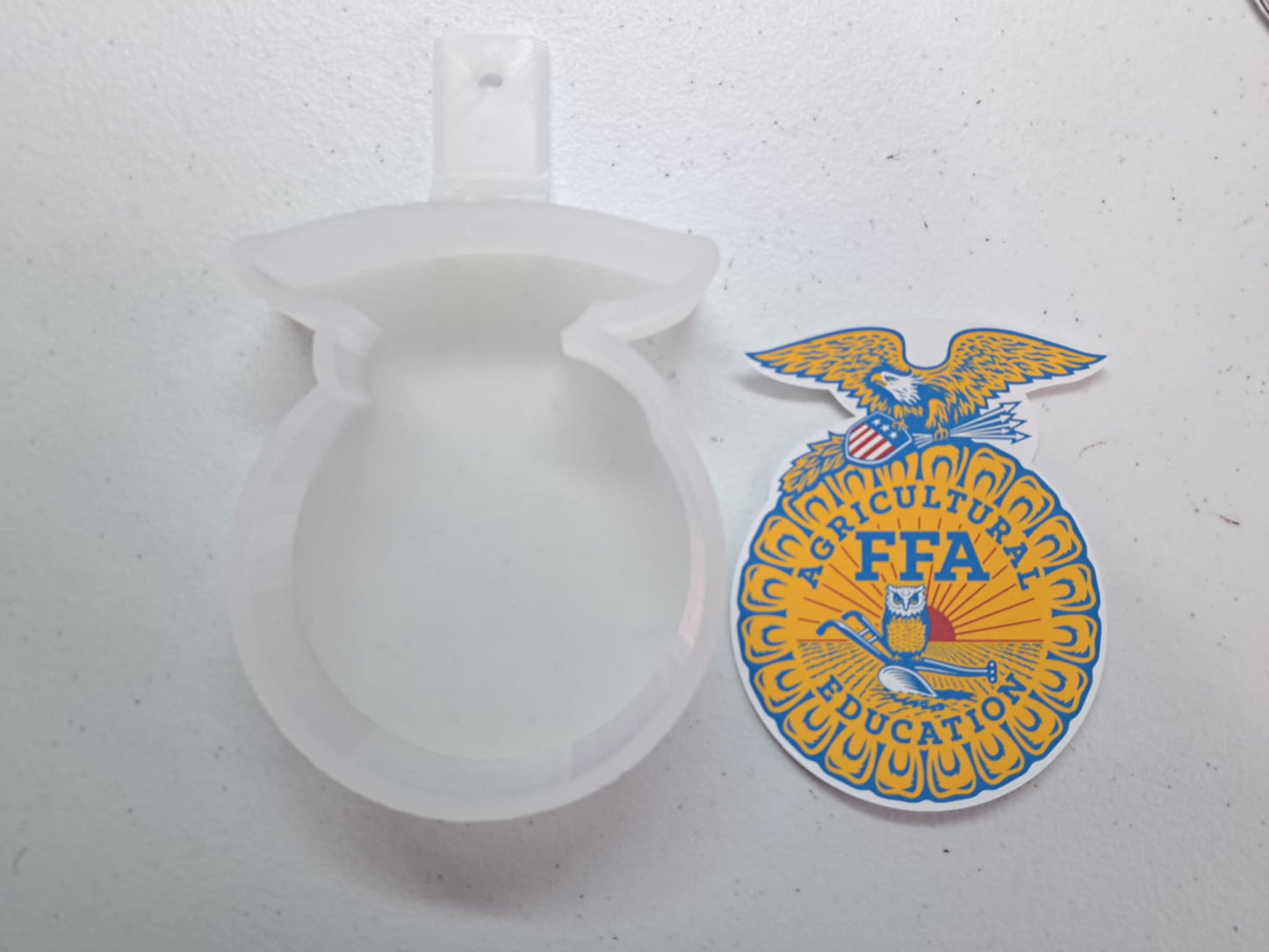FFA: Future Farmers of America Cardstock Silicone Mold, Aroma Bead Molds, Premium Cardstock Images