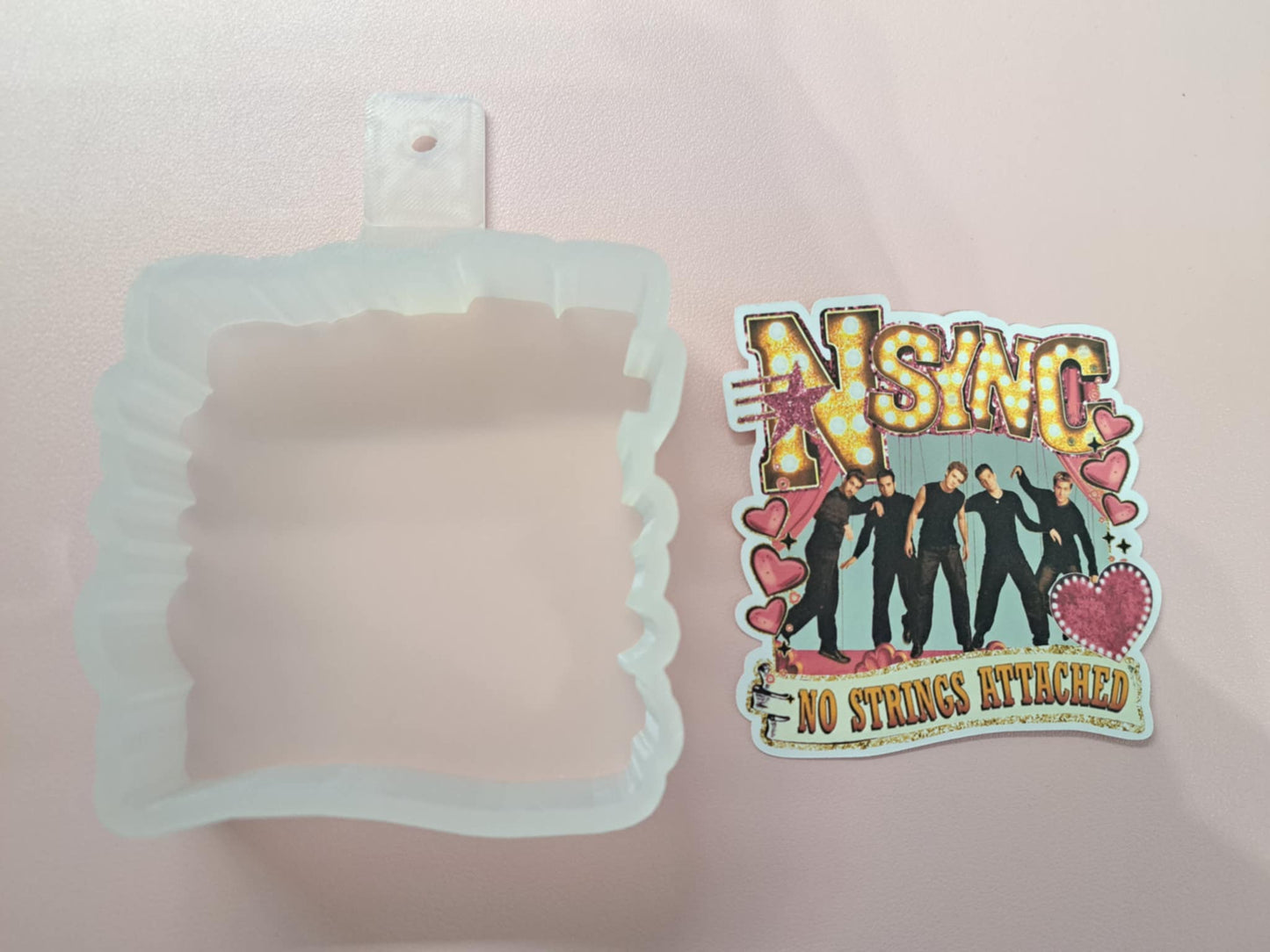 NSYNC: No Strings Attached Cardstock Silicone Mold, Aroma Bead Molds, Premium Cardstock Images