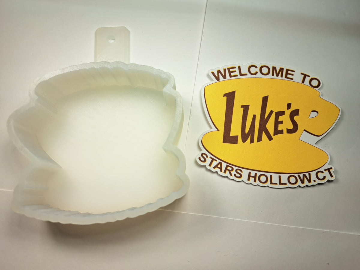 Welcome to Luke's Stars Hollow, CT Cardstock Silicone Mold, Aroma Bead Molds, Car Freshies, Premium Cardstock Images