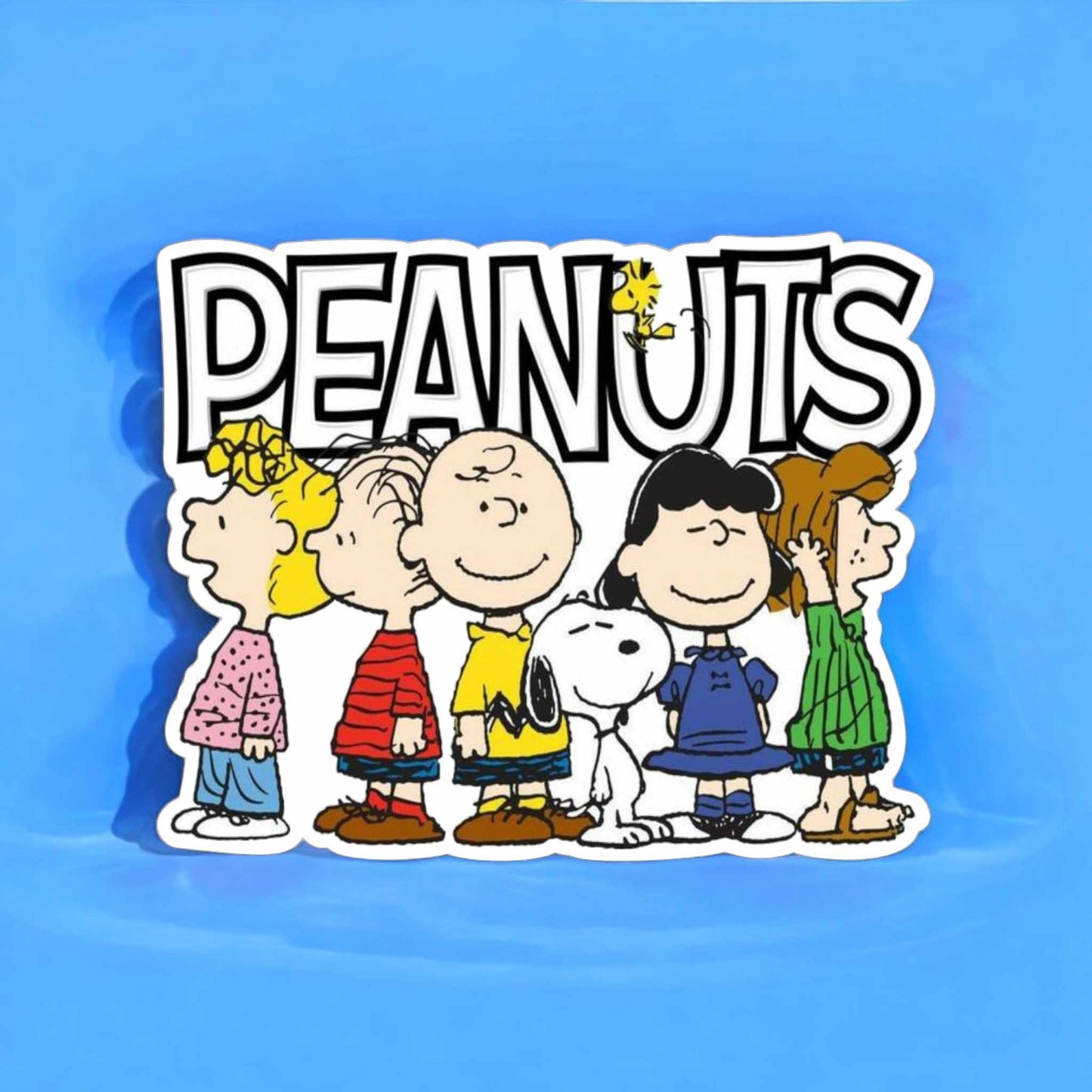 Charlie Brown Peanuts Gang Cardstock Silicone Mold, Aroma Bead Molds, Freshie, Premium Cardstock Images