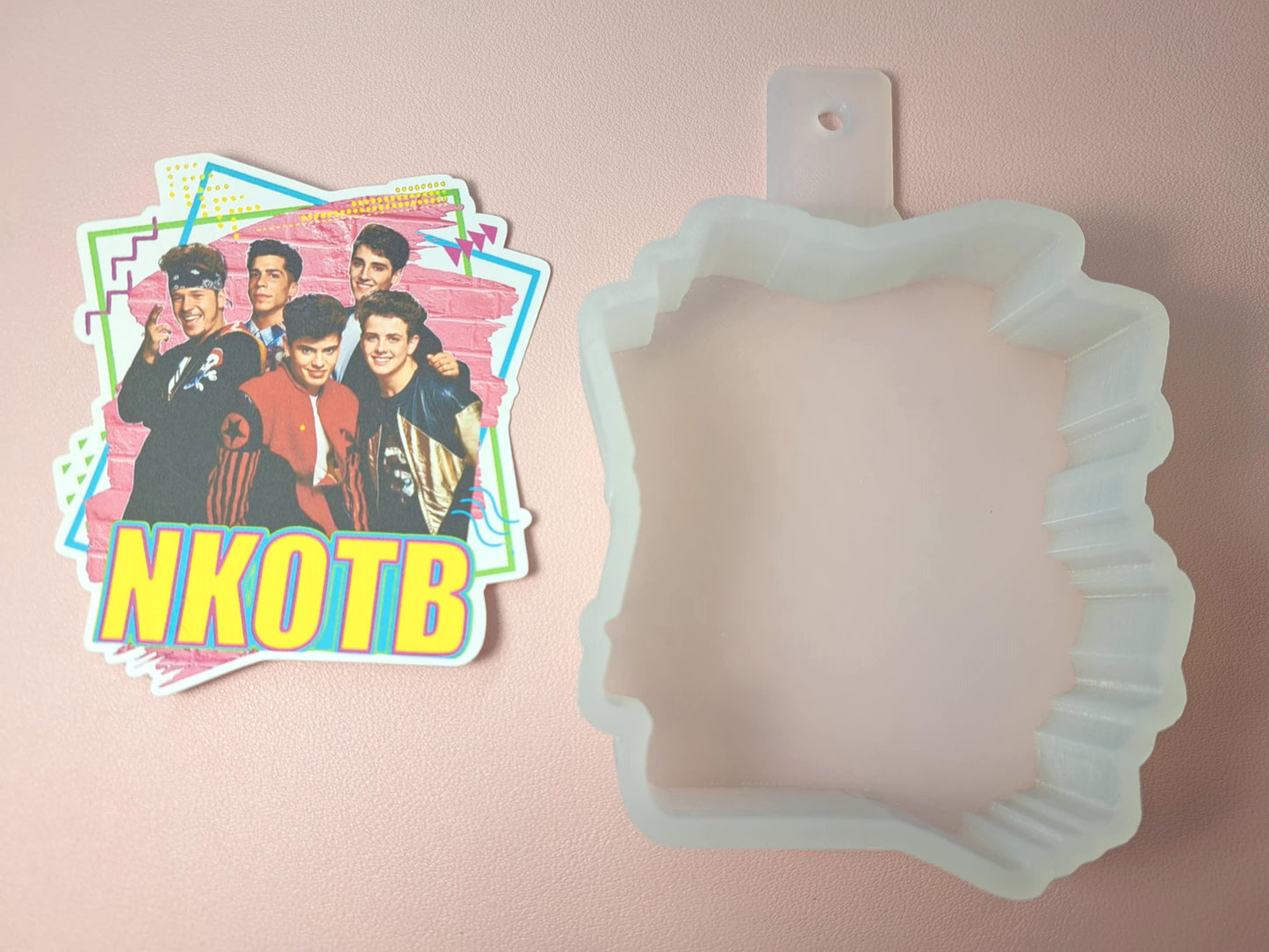 NKOTB: Magic Summer Cardstock Silicone Mold, Aroma Bead Molds, Premium Cardstock Images