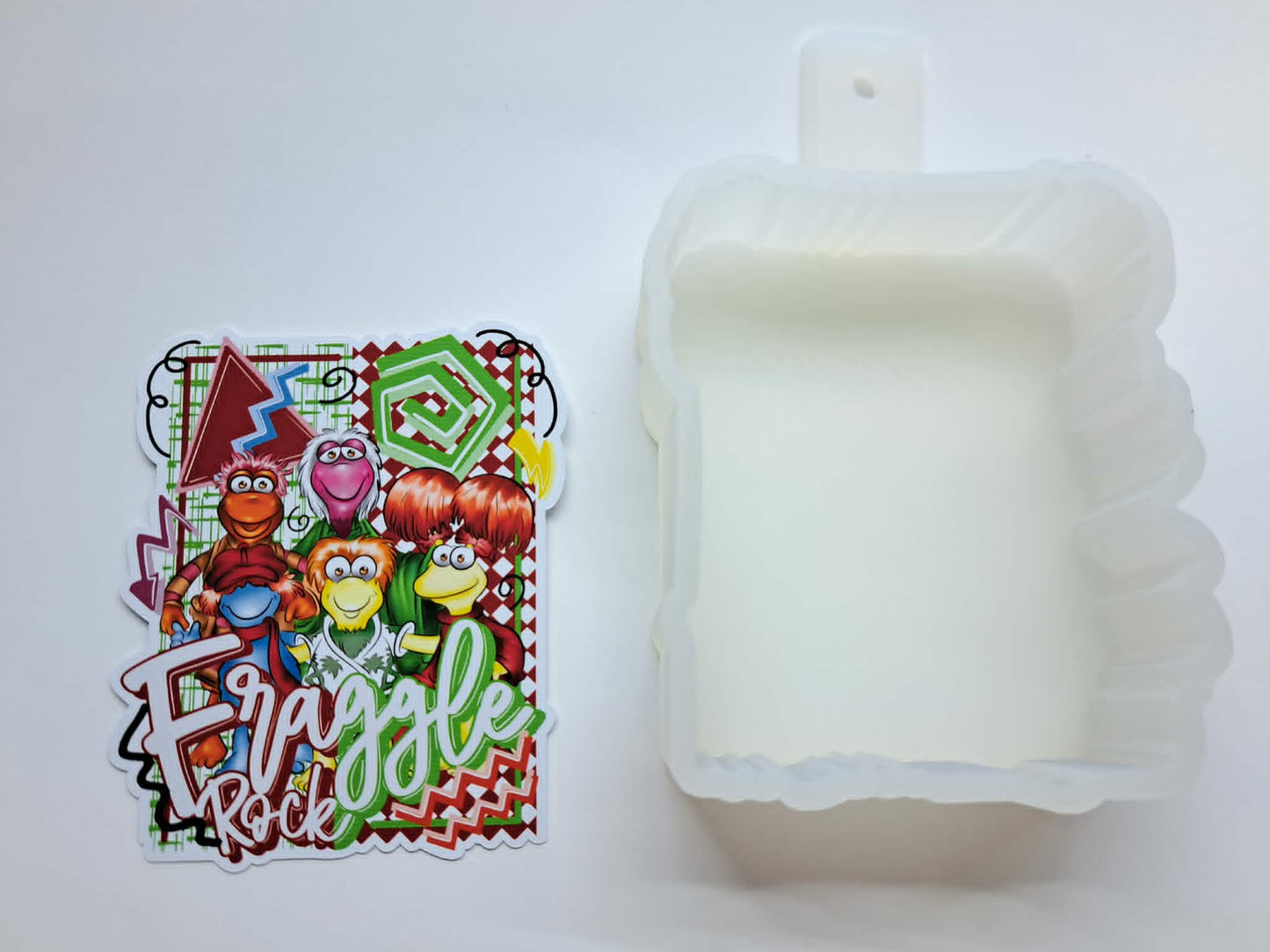 Retro Character Fraggle Rock Cardstock Silicone Mold, Aroma Bead Molds, Premium Cardstock Images