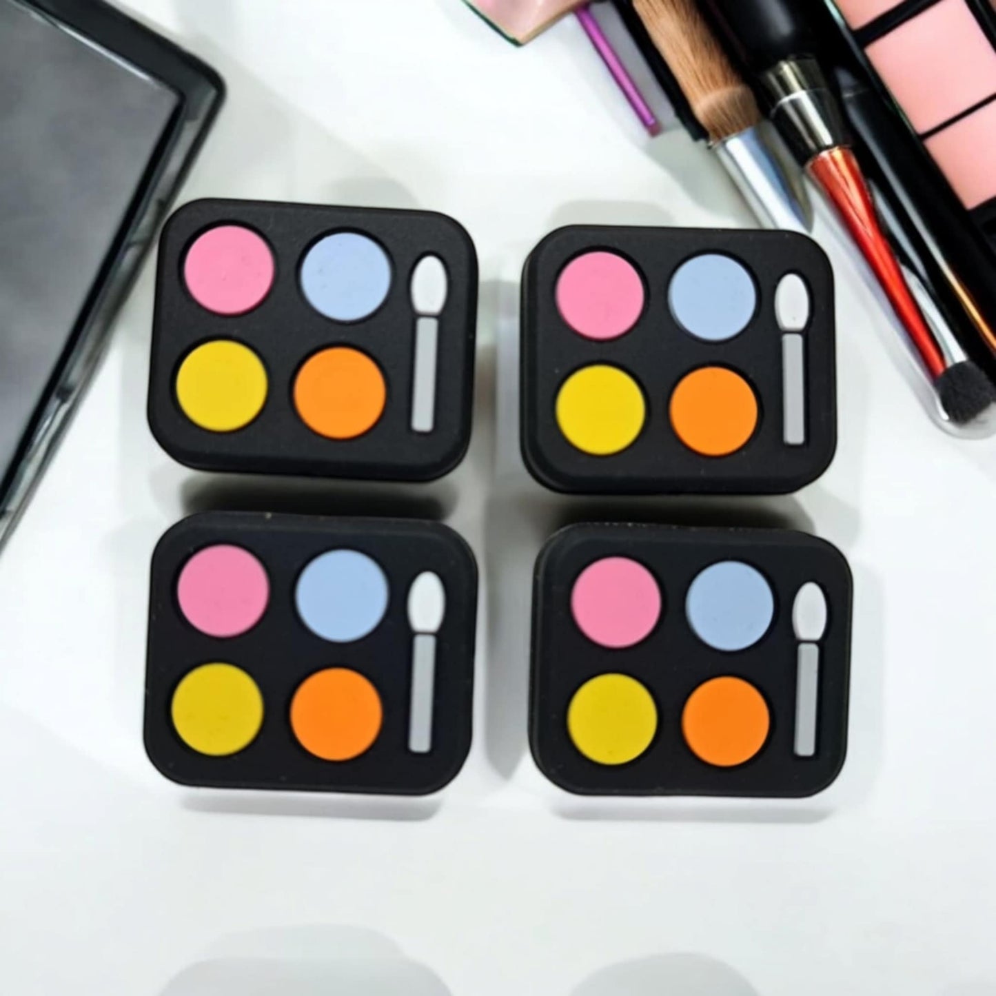 Eye Shadow Palette Silicone Focal Bead
