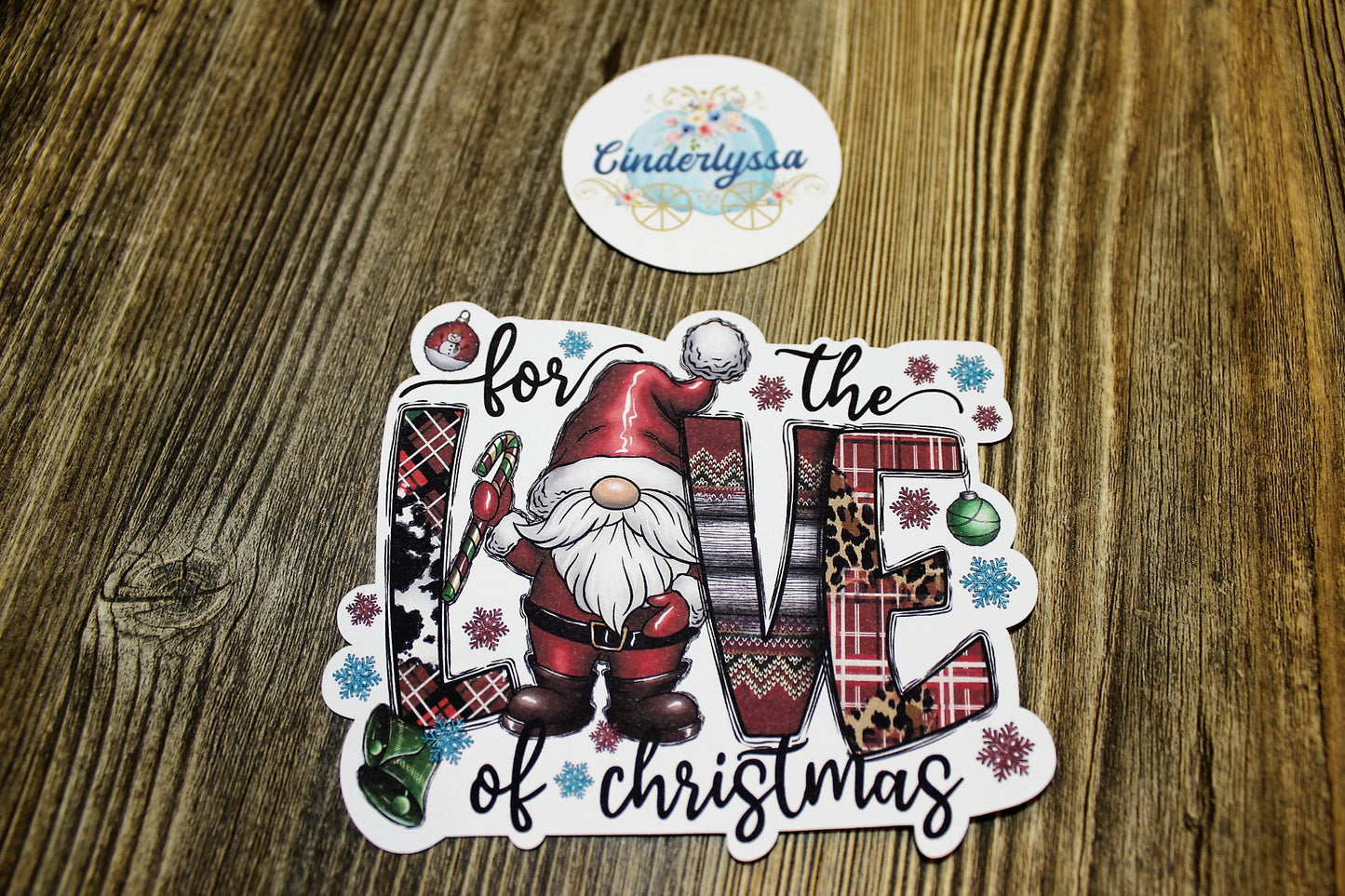 For the Love of Christmas Santa Gnome Cardstock Silicone Mold, Aroma Bead Molds