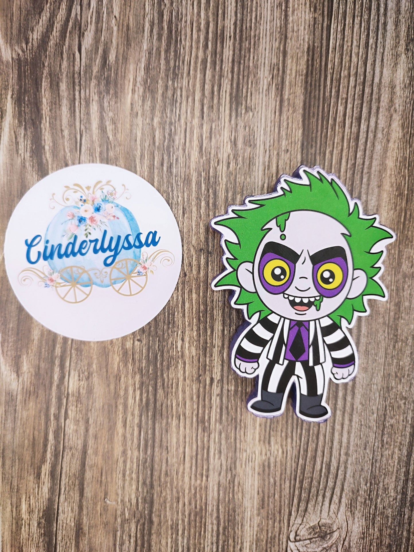 Beetlejuice/Horror Movie Cardstock Silicone Mold, Aroma Bead Molds