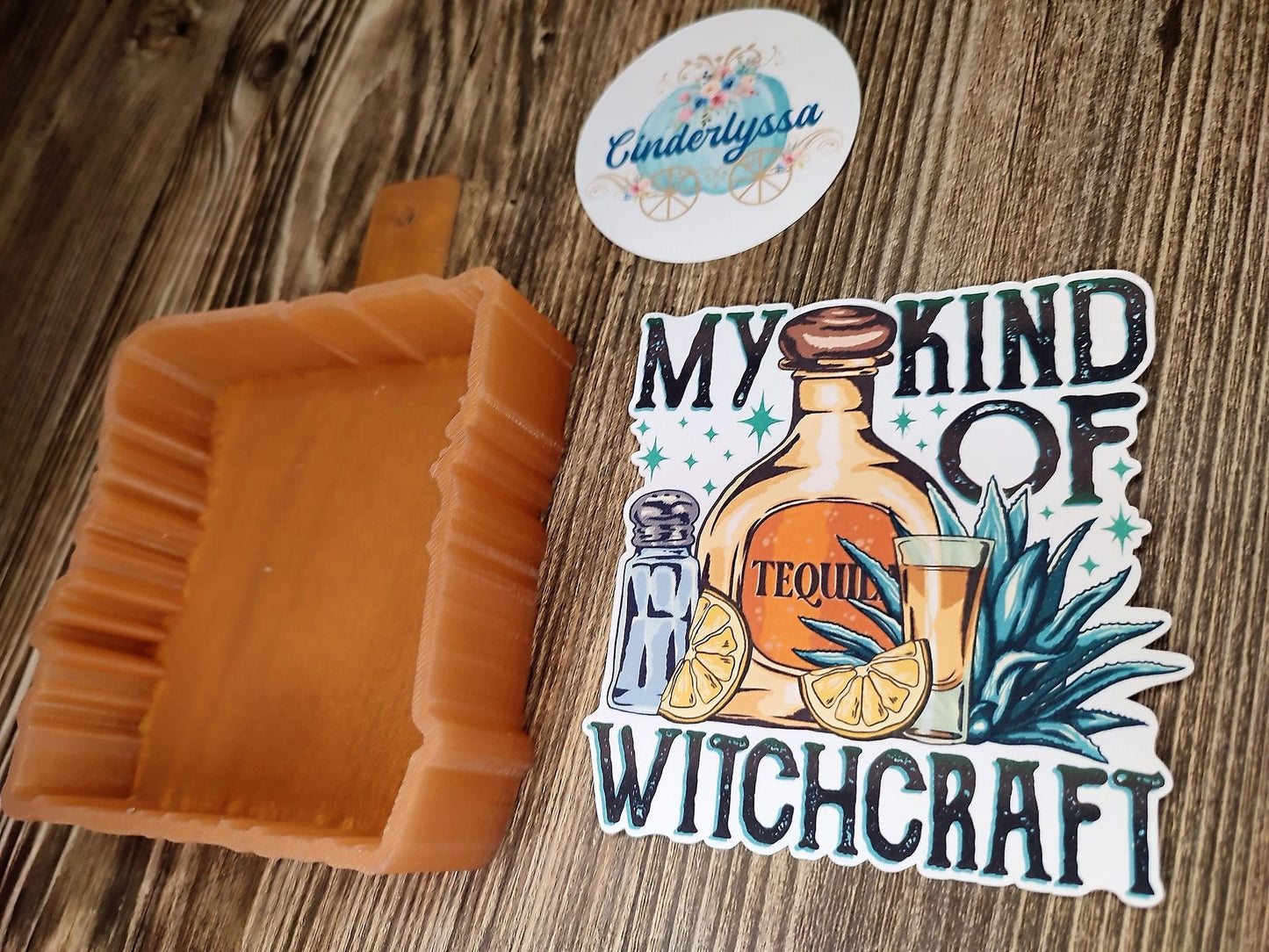 My Kind Of Witchcraft: Tequila, Lime, Shots, Salt Life Cardstock Silicone Mold, Aroma Bead Molds, Premium Cardstock Images