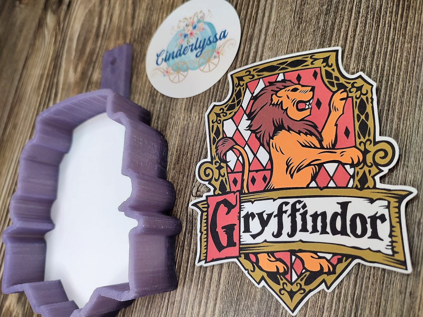 HP: Gryffindor House, Muggle, Movie Inspired Cardstock Silicone Mold, Aroma Bead Molds, Premium Cardstock Images