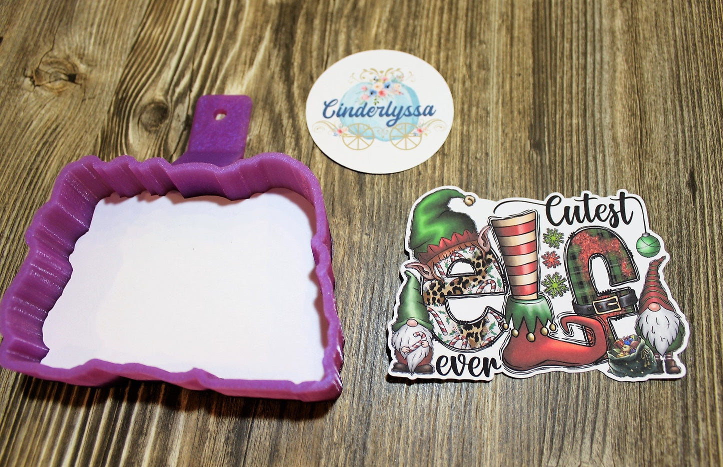 Cutest Elf Ever Gnome Silicone Mold, Aroma Bead Molds, Car Freshener Mold