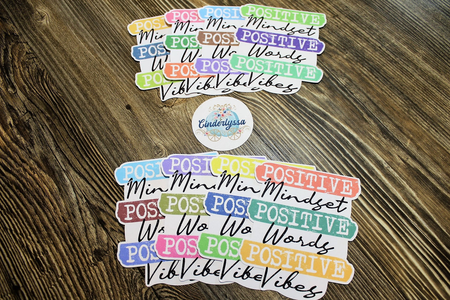 Positive Mindset, Positive Words, Positive Vibes Multicolor Silicone Mold, Aroma Bead Molds, Car Freshener Mold, Premium Cardstock Images