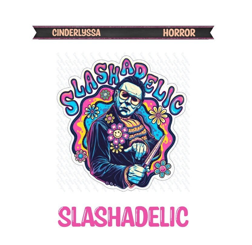 Slashadelic: Michael Myers Silicone Mold, Aroma Bead Molds, Car Freshener Mold, Premium Cardstock Images