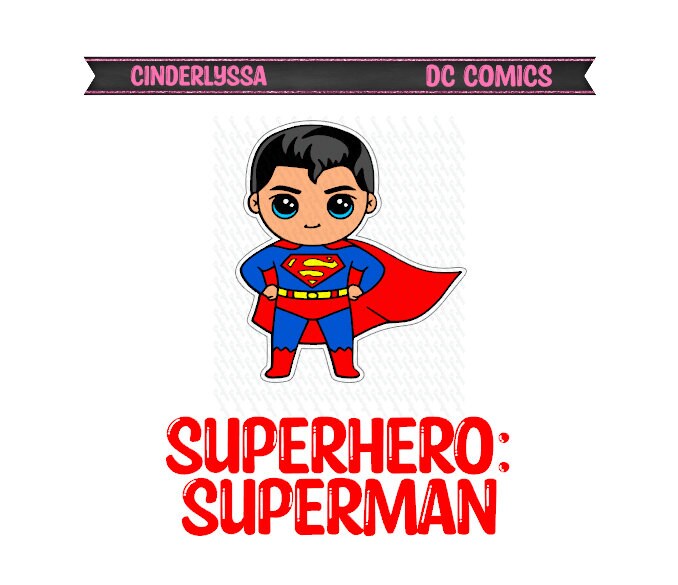 Superman: Superhero Silicone Mold, Aroma Bead Molds, Car Freshener Mold, Premium Cardstock Images