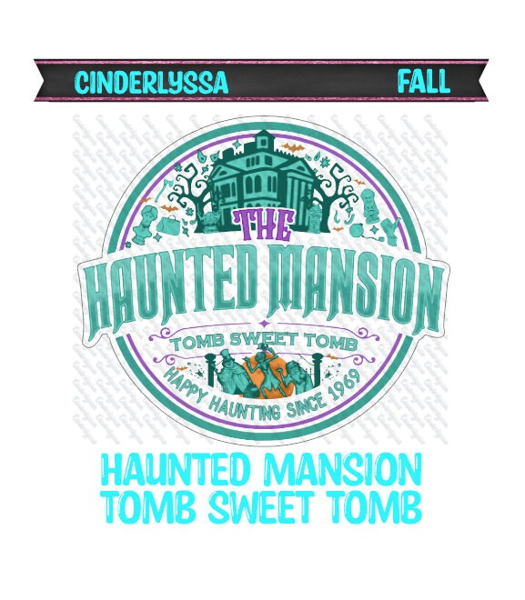 Haunted Mansion: Tomb Sweet Tomb Silicone Mold, Aroma Bead Molds, Car Freshener Mold, Premium Cardstock Images