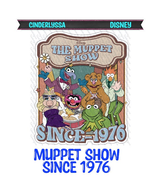 Muppet Show Since 1976 Group - Movie Inspired Silicone Mold, Aroma Bead Molds, Car Freshener Mold, Premium Cardstock Images