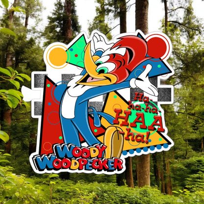 Woody Woodpecker Cardstock Silicone Mold, Aroma Bead Molds, Premium Cardstock Images