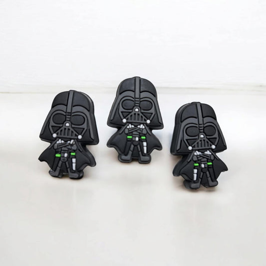 Darth Vader Full Body Silicone Focal Bead - 0186