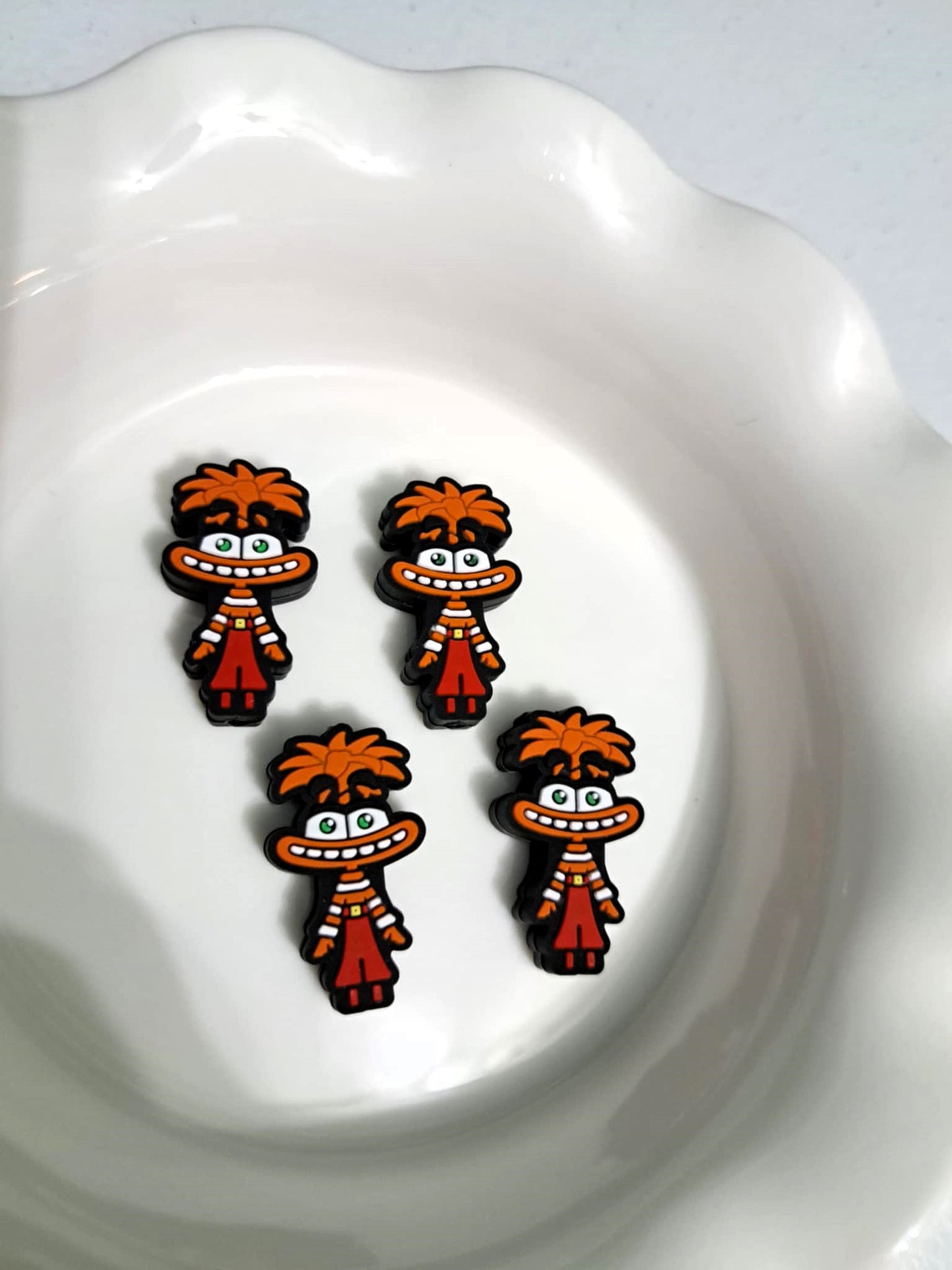 Inside Out: Anxiety Full Body Style 2 - Movie Inspired Silicone Focal Bead