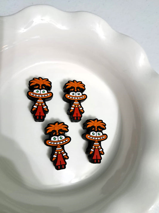 Inside Out: Anxiety Full Body Style 2 - Movie Inspired Silicone Focal Bead