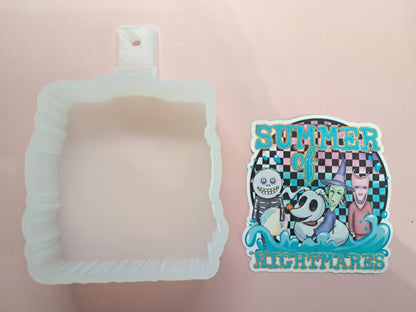 NBC Friends Summer of Nightmares Cardstock Silicone Mold, Aroma Bead Molds, Premium Cardstock