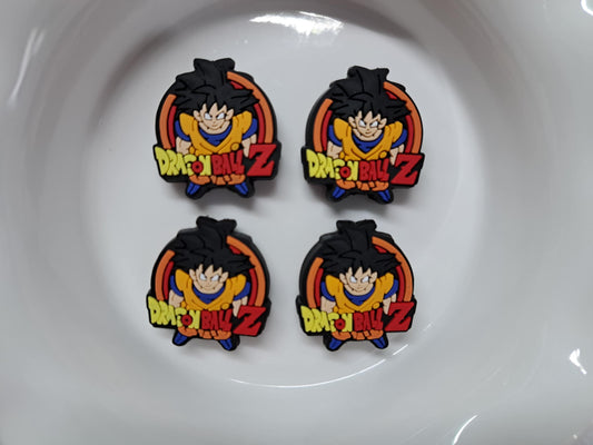 Dragon Ball Z Name With Goku Silicone Focal Bead