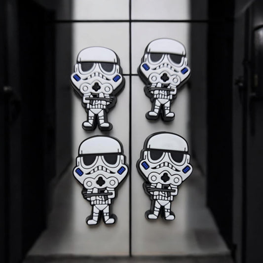 Stormtrooper Full Body Silicone Focal Bead