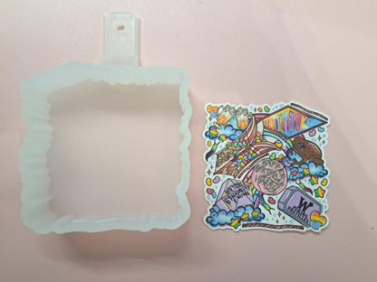 Harry Potter Sweets: HoneyDukes Candy Movie Inspired Cardstock Silicone Mold, Aroma Bead Molds, Freshies, Premium Cardstock Images